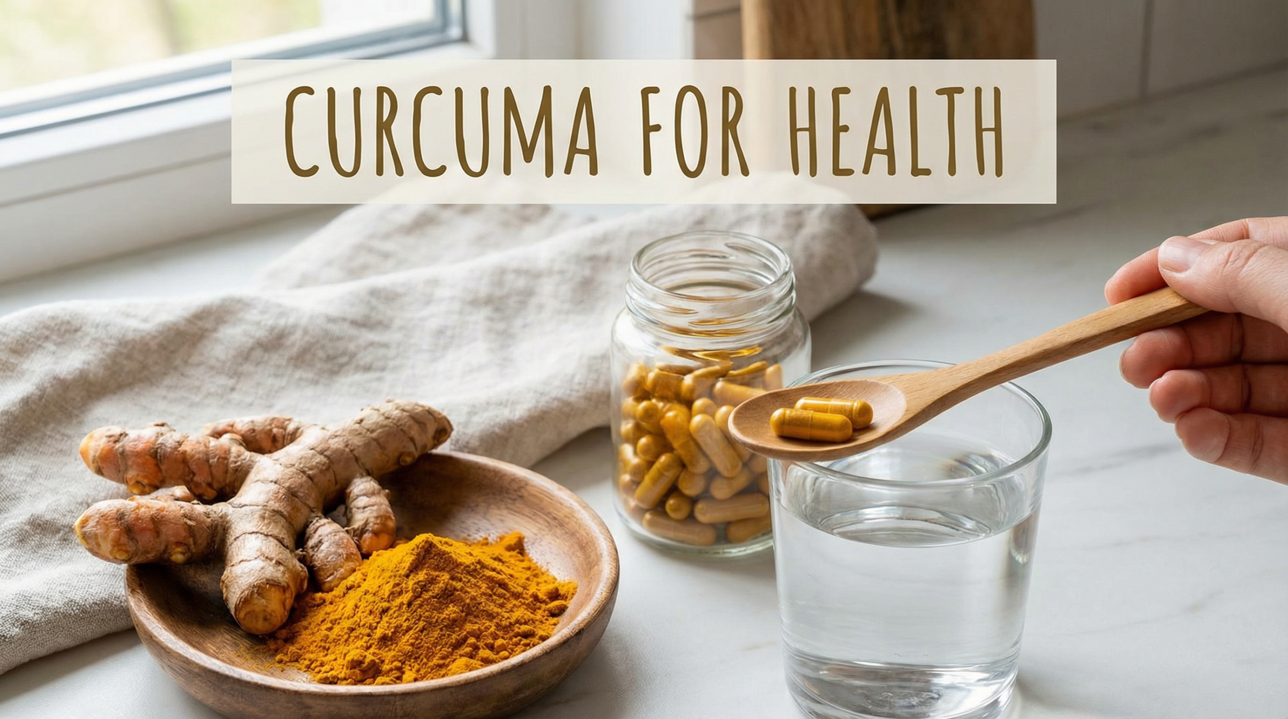 Kurkuma – Die gelbe Superwurzel